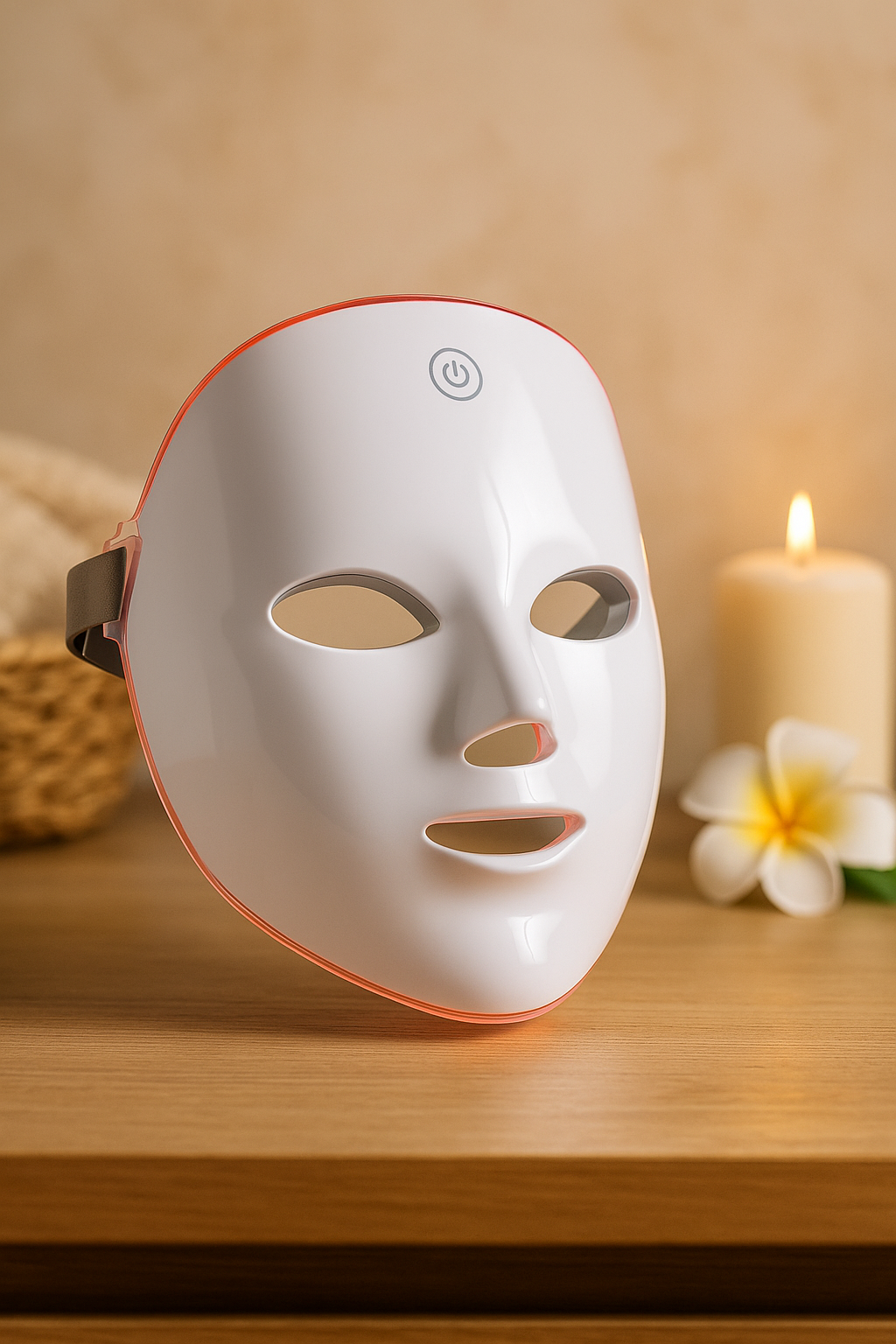 Masque LED 7 Couleurs – Thérapie Lumineuse