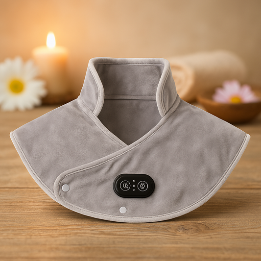 Masseur Chauffant Cervical & Épaules – NALAYA Warm Relief
