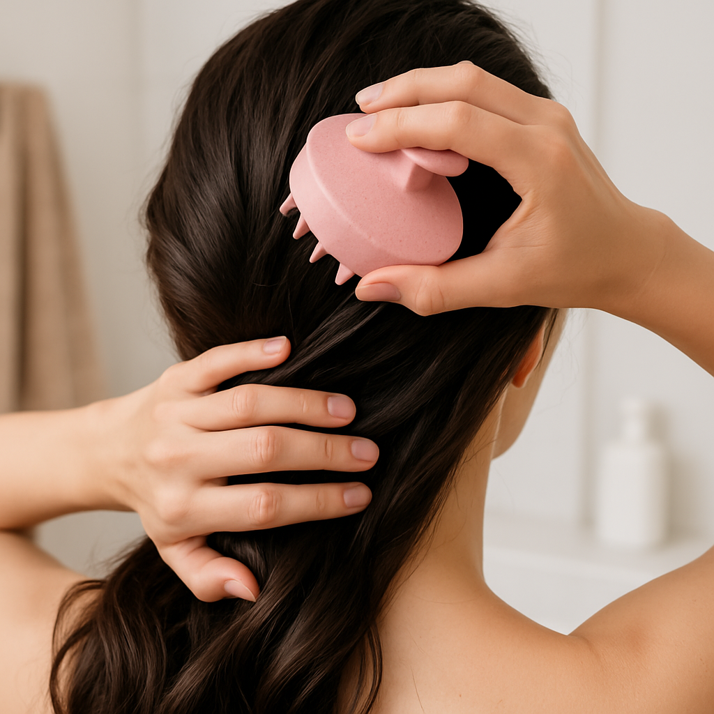 Brosse Massante Cuir Chevelu