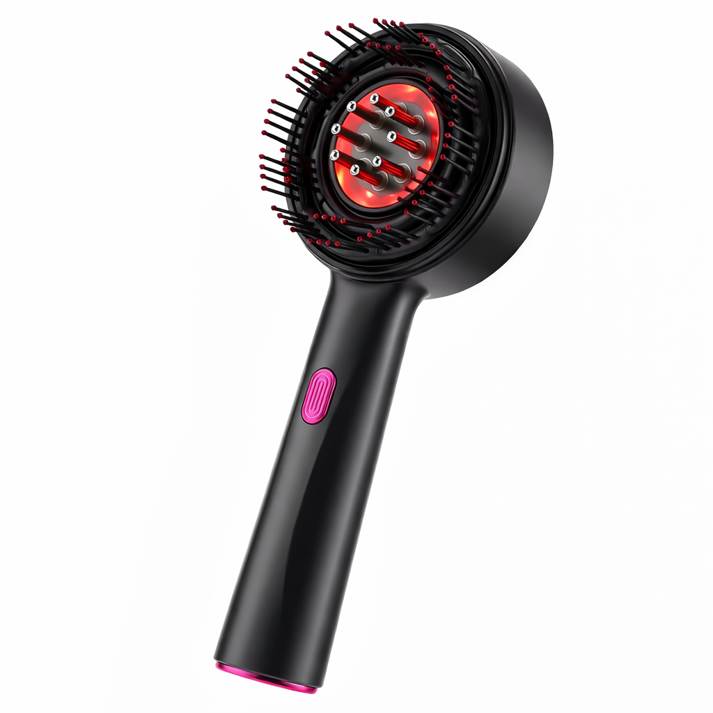 Peigne de Massage Lumineux NALAYA – Stimule la Pousse des Cheveux