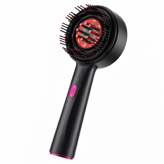 Peigne de Massage Lumineux NALAYA – Stimule la Pousse des Cheveux